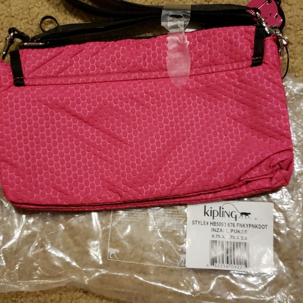 Pink Kipling Purse - Picture 2 of 7